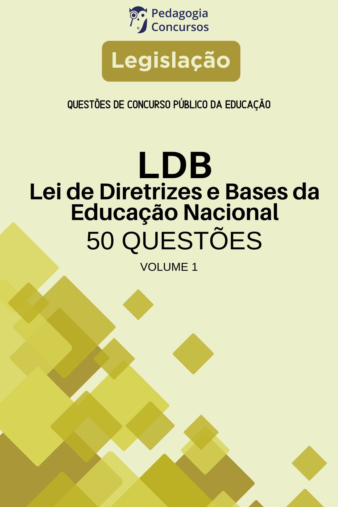 15 questões da LDB com gabarito em PDF