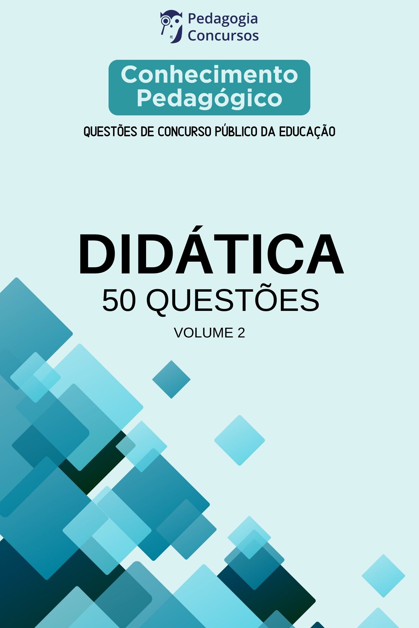 50 Questões de Didática com gabarito em PDF